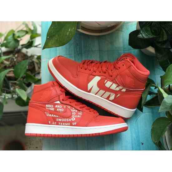 Air Jordan 1 Nike Swoosh GS Men Shoes